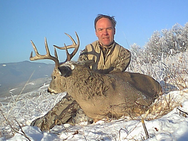 Photo of Bill Wilson whitetail Nov 30 2001