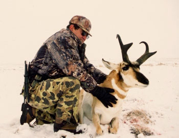 Photo of Tom Woodson Alberta trophy Antelope