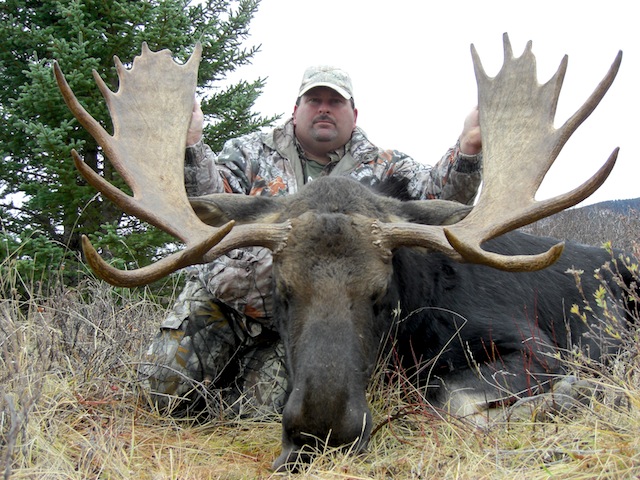 Photo of Ray Asbury's 2010 Alberta Trophy Shiras Moose