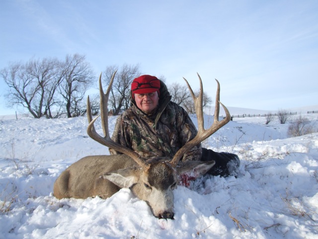 Photo of Bill Weber's Trophy Alberta Mule Deer