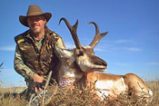 photo of 16 inch trophy pronghorn antelope buck